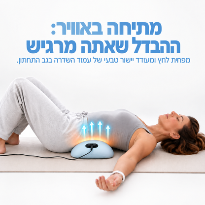 כרית טיפול הגב של Refine+