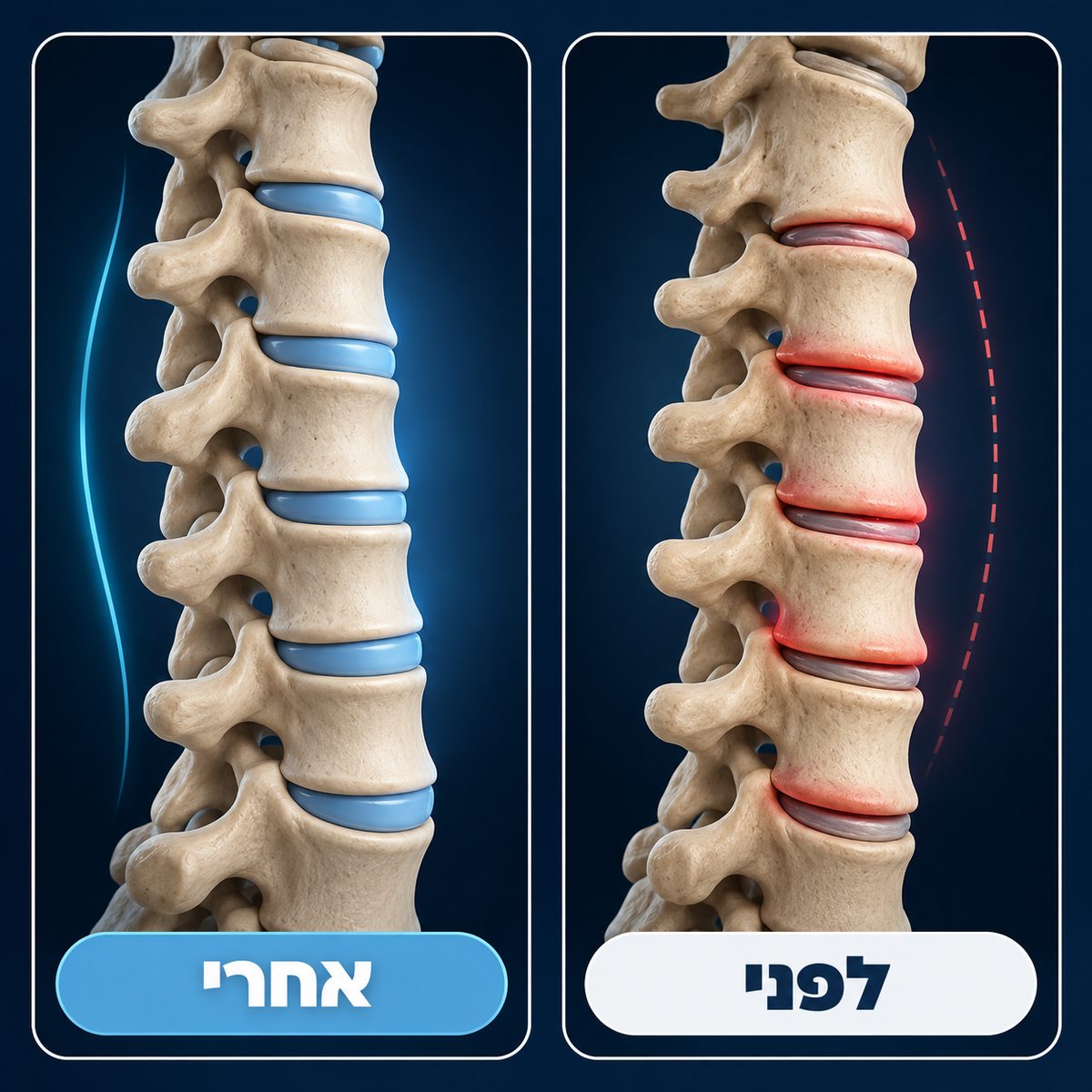כרית טיפול הגב של Refine+